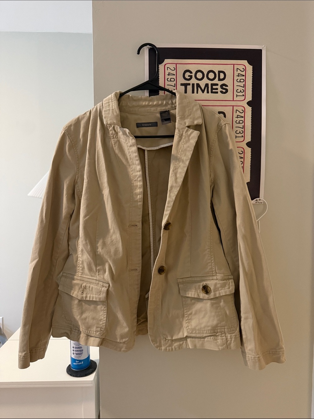 Tan jacket